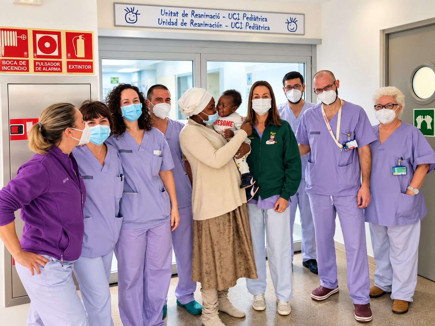 Acompañamiento hospitalario de voluntarios de Proyecto Butterfly